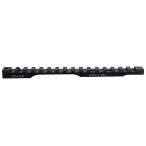 Weaver Mounts 99488 1-Piece Base with 20MOA For Savage Axis Picatinny Style Black Matte Anodized Finish Nexgen Outfitters